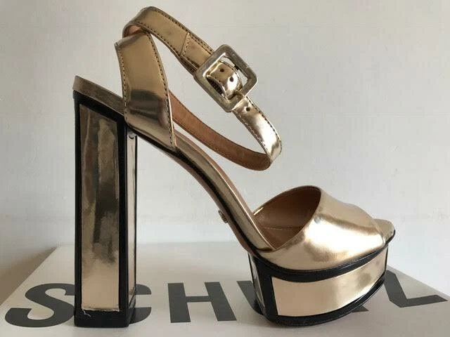 Sandali on sale oro plateau