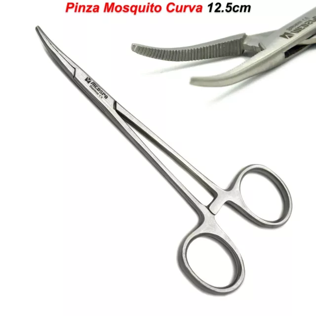 Morsetto Arteria Pinza Emostatica Halsted Mosquito Curva Pinzette Chirurgiche CE