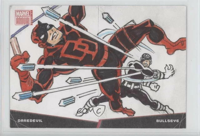 2020-21 Upper Deck Marvel Annual 1/1 Al Milgrom #BB5.1 Auto Sketch 0n8