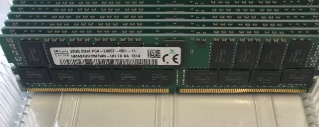 Lote De 12 X 32GB para HP Proliant G9 809083-091 805351-B21 PC4 DDR4-2400MHz