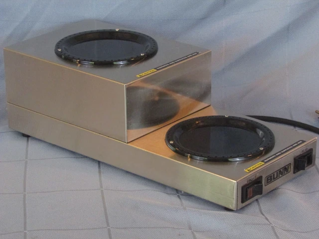 Bunn WS2 Double Coffee Warmer Stainless Steel Used Working #2