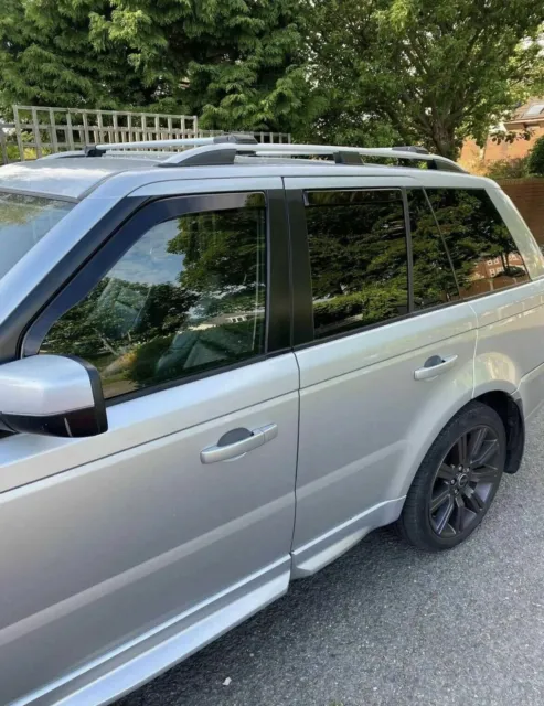 Fits Range Rover Sport 2005-2013 Anti-Theft Aluminium Cross Bars -Roof Rack Grey