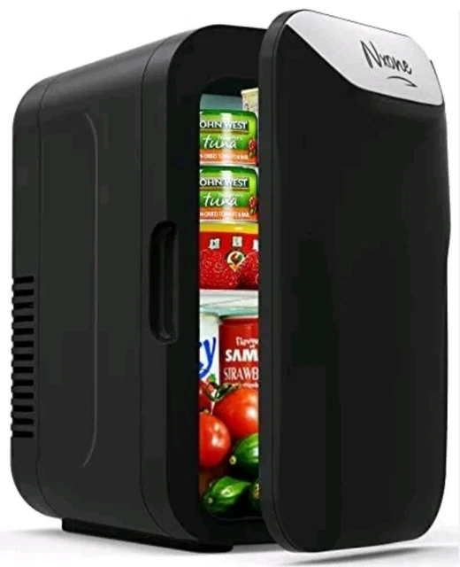 NXONE MINI FRIDGE,6 Liter\/8 Can AC\/DC Small Refrigerator,Portable 52