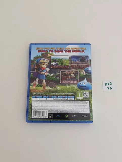 VGC! Genuine Sony PlayStation 4 PS4 Dragon Quest Builders Game PAL CIB Complete 2