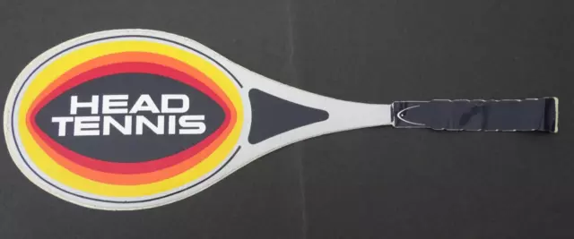 Werbe-Aufkleber Head Tennis Racket Tennisschläger 70er Jahre Oldtimer