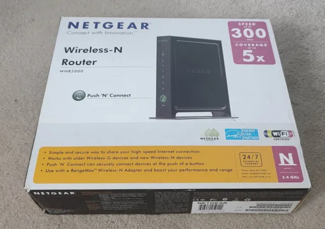 NETGEAR WNR2000 300 Mbps 10/100 Wireless N Router