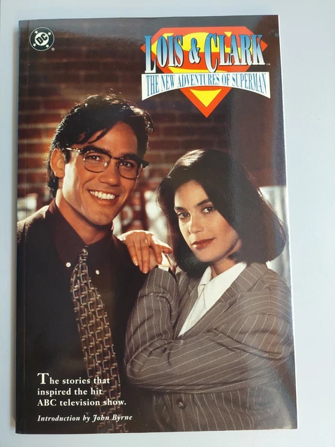 Lois & Clark New Adventures of Superman Trade Paperback Rare 1994 DC Comics.