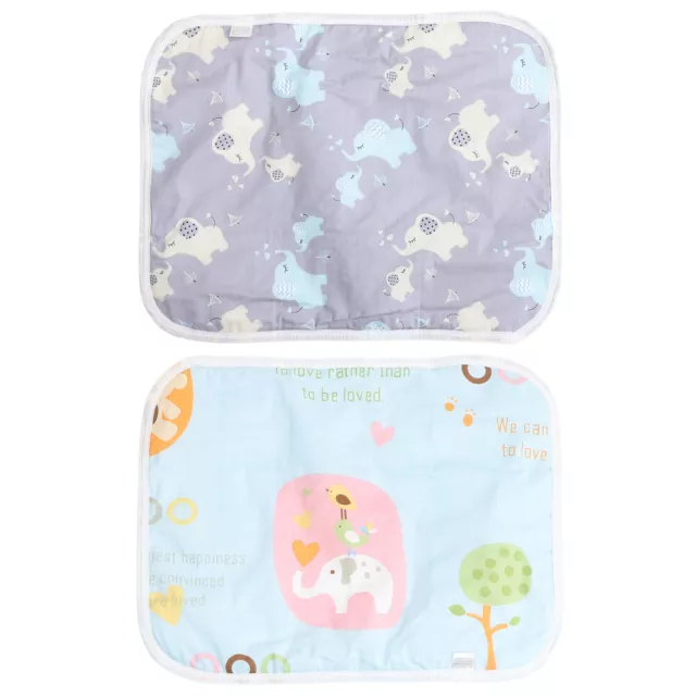 2 Pcs Hamster Pee Pad Rabbit Pads for Cage Training Mat Urinal