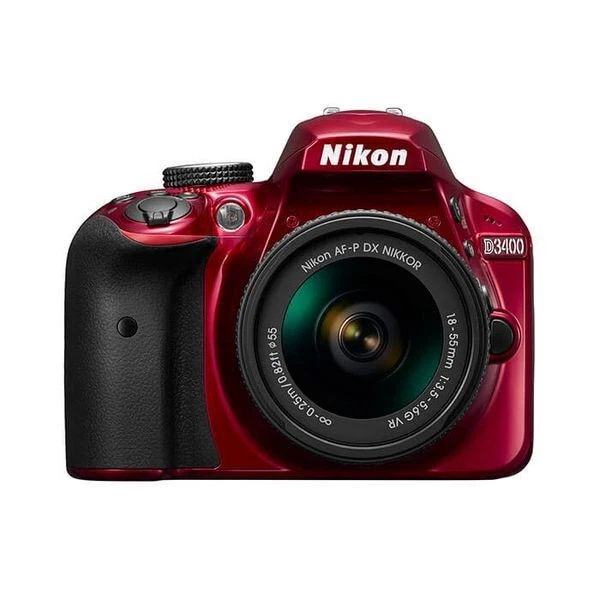 2017 Nikon D3400 24.2 MP DSLR Camera + AF-P DX NIKKOR 18-55mm F/3.5-5.6G VR Lens (Black) (Renewed