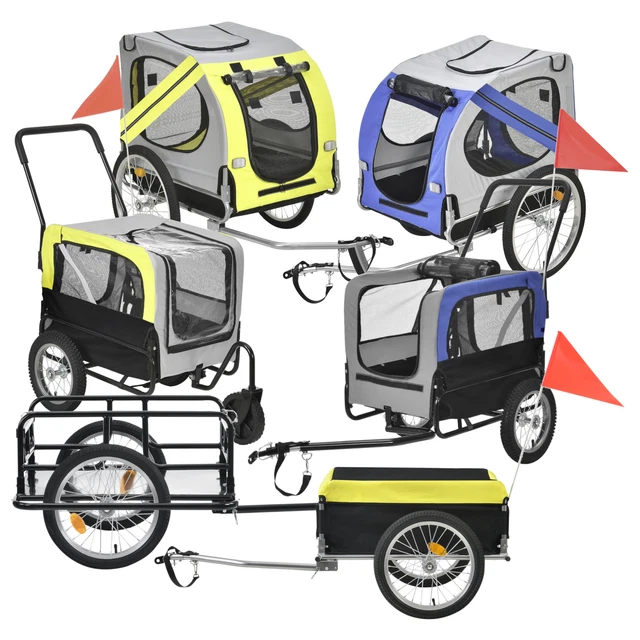 Remolque de bicicleta remolque remolque de perro perros transporte bicicleta remolque corredor