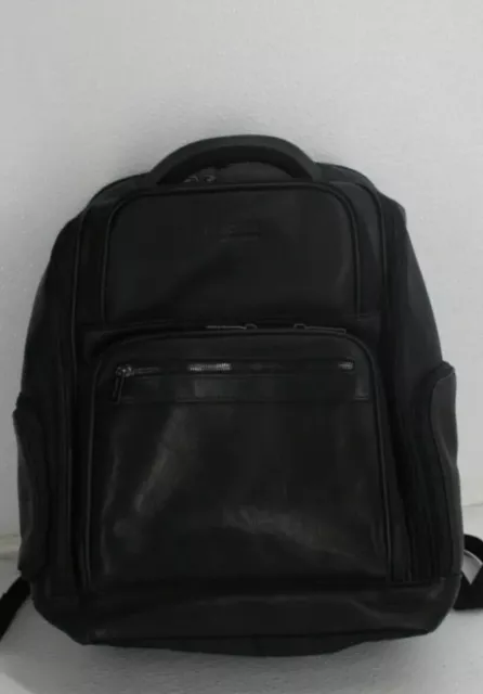 Kenneth Cole REACTION Pack Of All Trades Triple Compartment Backpack Black
