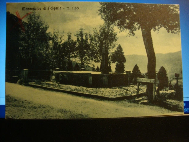 cartolina viaggiata Mezzaselva di Folgaria