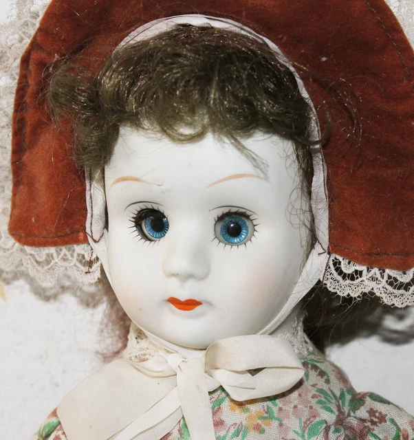 Poupée En Porcelaine Vintage - 45 Cm - N°325/2000 Exemplaires - Occasion Bon État