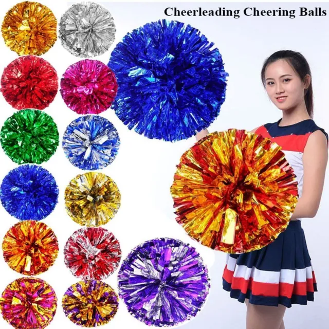 Supplies Cheerleader Pom Poms Dance Party Decorator Cheerleading Cheering Ball