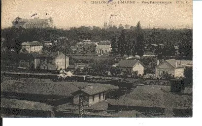 (S-79704) France - 51 - Chalons Sur Marne Cpa Vue Sur La Voie Du Chemin De Fer