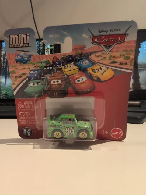 DISNEY PIXAR CARS Mini Race & Rescue Chick Hicks Singles Mini Safety ...