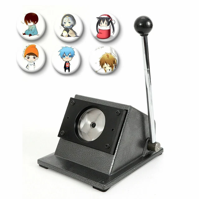 Kit De 30 Botones Transparentes DIY - 58mm, Sin Necesidad De Máquina, Con Imperdible, Para Fotos Y Manualidades