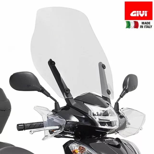 Parabrezza Givi D1143St Per Staffe Origin. Per Honda 300 Sh 2015-2019