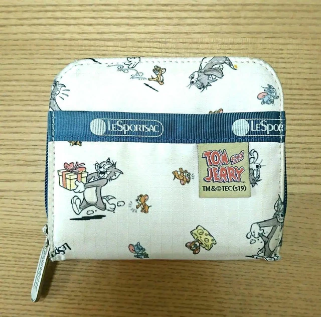 LeSportsac Bi-fold Wallet Tom and Jerry