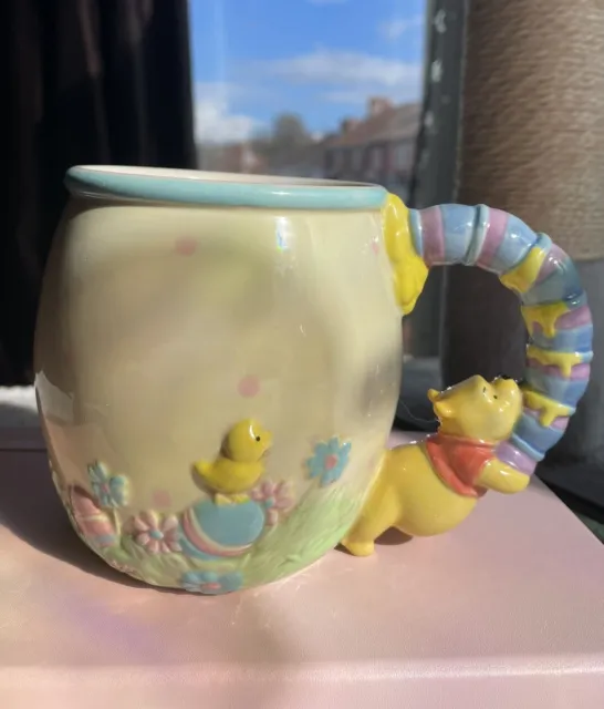 Winnie the Pooh Disney Easter Egg Chicks 3D Mug Cute