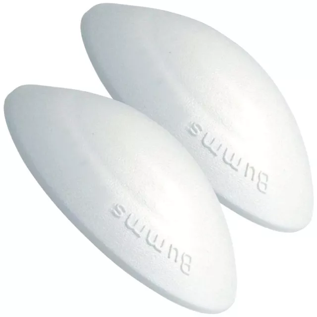 2x BUTEE DE PORTE AMORTISSEUR BUMMS BLANC Ø60MM BUTOIR DE POIGNEE AUTOCOLLANT