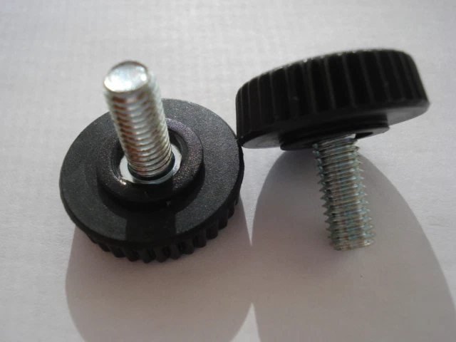 Lot 50 Vis De Réglage M8 Longueur 14mm – Bouton Moleté – Serrage Sans Outil
