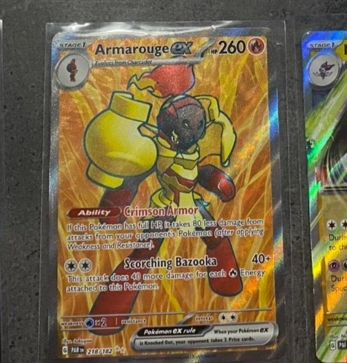 PAR Paradox Rift Armarouge ex 027/182 Pokemon 2023 (Gebraucht) in