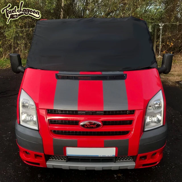 Kit De Cortina Divisoria De Cabina Tipo Blackout Para Ford Transit MK6, MK7 Y MK8 - Cortina De Privacidad Sin Marca, Rieles Universales