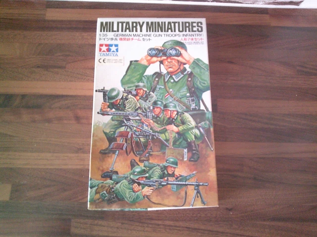 KIT TAMIYA MILITARY Miniatures Panz+ Miniatures German Infantry Mortar