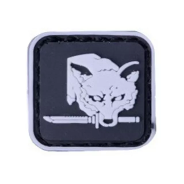 Metal Gear Solid PVC Airsoft Velcro Patch Fuchs Foxhound Softair Klett Aufnäher