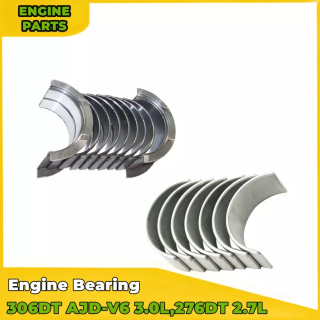 Crankshaft & Con Rod Bearing For Land Rover Jaguar 306DT AJD-V6 3.0L 276DT 2.7L