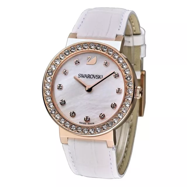 SWAROVSKI 1185830 Women's Citra Sphere Rose Gold Stone Set Ladies Watch Boxed