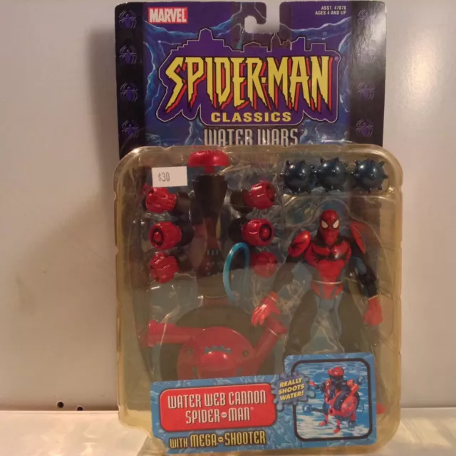 WEB CANNON SPIDER-MAN Action Figure - Toy Biz 1995 $20.00