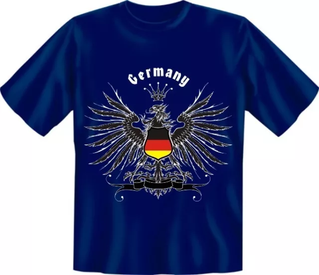 T-Shirt Fun-Shirt Deutschland Germany Eagle Adler Wappen S - XXXL