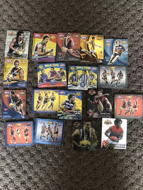 2000s AFL Hot Shot Footy Tazos Bundle Of 18