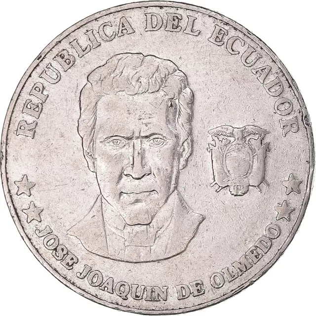 [#1300687] Coin, Ecuador, 25 Centavos, 2000