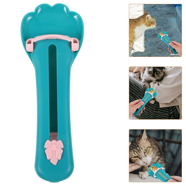 FENGCat Strip Feeder,Cat Strip Happy Spoon,Cat Wet Treat Squeeze Treat
