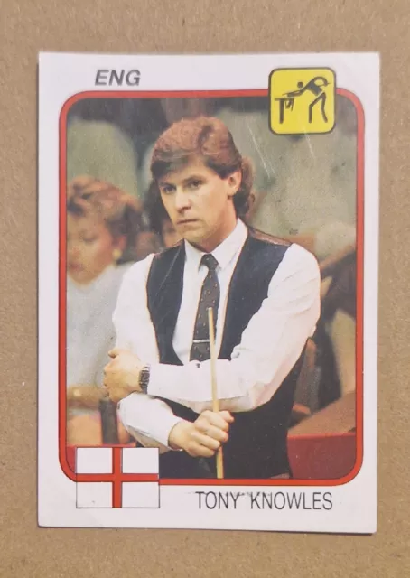 Tony Knowles - Snooker - Panini - Supersport 87