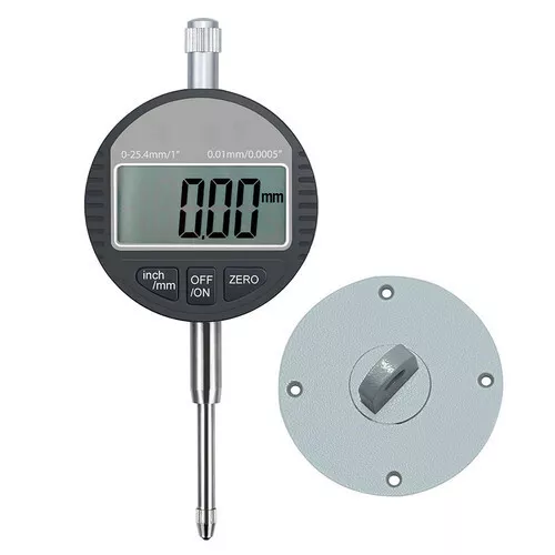 DTI Digital Dial Indicator Test Probe Gauge 0.01mm/.0005'' Range 0-25.4mm/1''