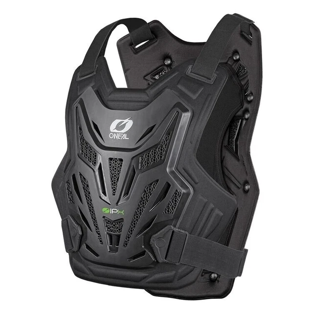 Plastron Oneal Split Lite V.22 Noir S-M Plastron Protection Haut Du Corps