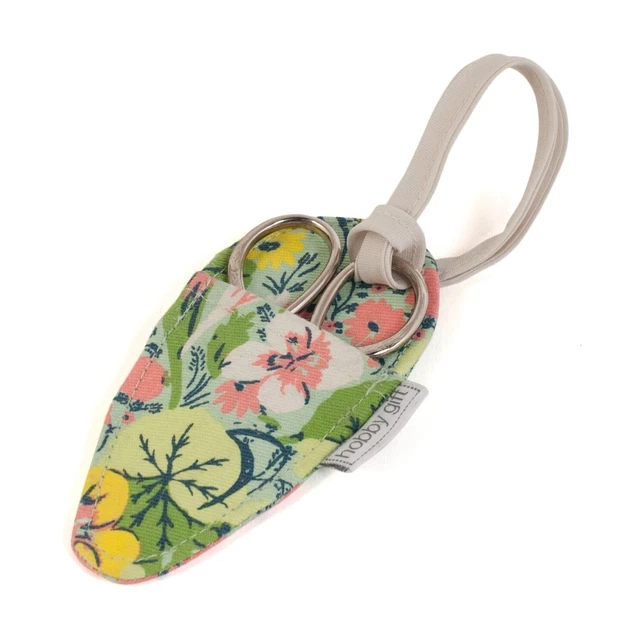Tijeras de regalo de hobby en estuche primavera floral hobby regalo