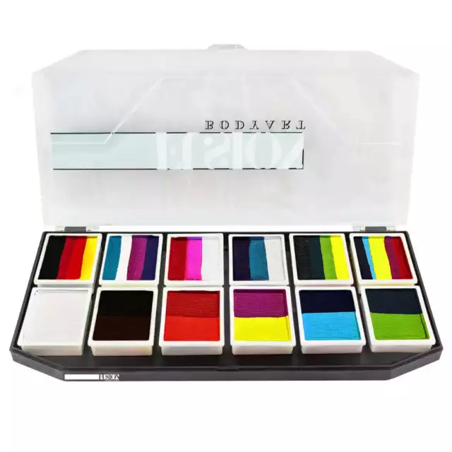 Fusion Body Art Face Paint Spectrum Palette - Carnival