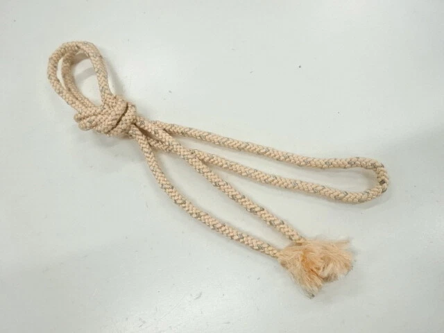 6097267: Japanese Kimono / Vintage Hand-Tied Obijime Cord