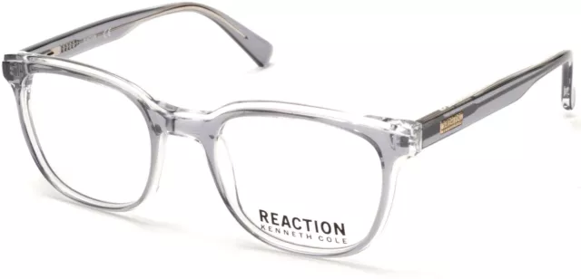 Kenneth Cole REACTION KC0800 Gray 020 Plastic Optical Eyeglasses Frame 51-20-145