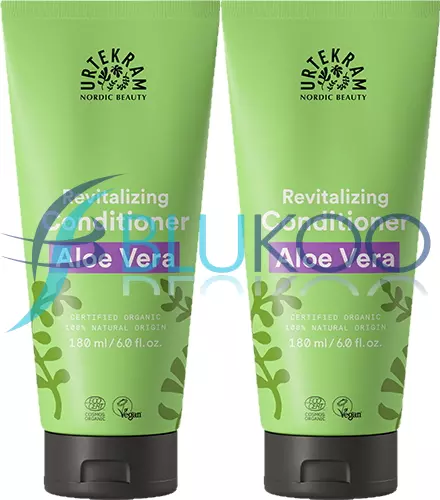 Urtekram Organic Aloe Vera Conditioner - 180ml (Pack of 2)