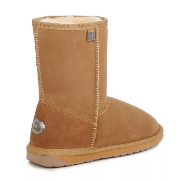 EMU Australia Platinum Stinger Lo Womens Real Sheepskin Boots WP10002-MUSHROOM 8 2