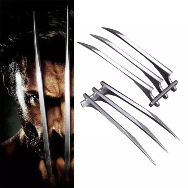 1 Paar Pfote.X-MEN Wolverine Krallen Cosplay Wolverine Klauen.Logan Kostüm.1:1