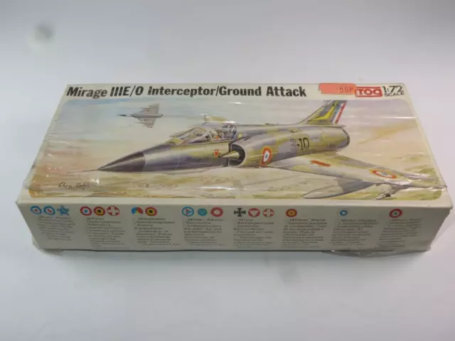 FROG Model Aircraft Kit 1/72 F400 Dassault Mirage IIIE/0 SEALED in Type H Box