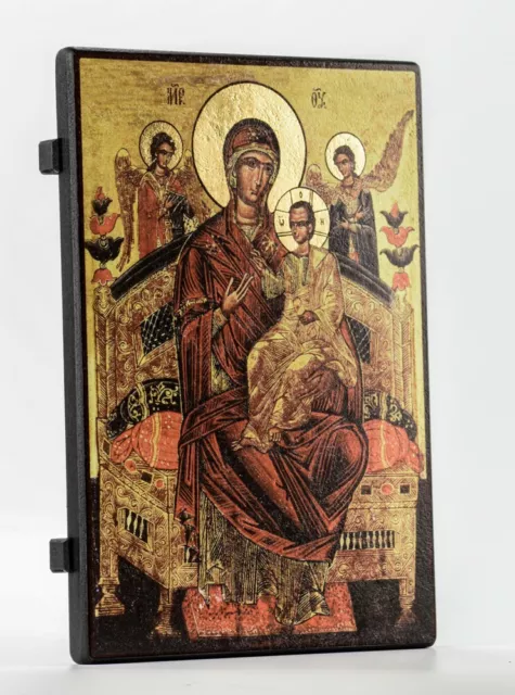 икона  Icon Ikone Gottesmutter All Königen 29 Х 20 cm. Всецарица 2