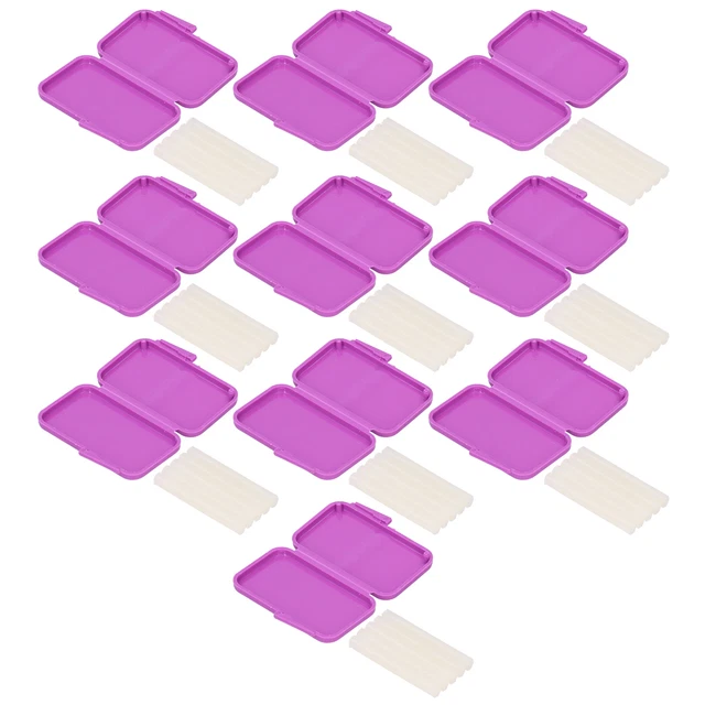 (Purple 10x Dental Care Orthodontic Wax For Braces Mouth Protection Dental CHW